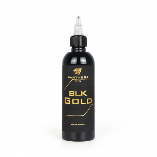 Panthera Black Gold Ink - Tus Negru Profesional pentru Tatuaje