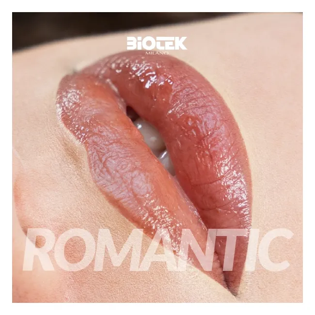 Biotek Romantic, Pigment PMU Buze, Nude Warm Brownish Lip Color 15ml