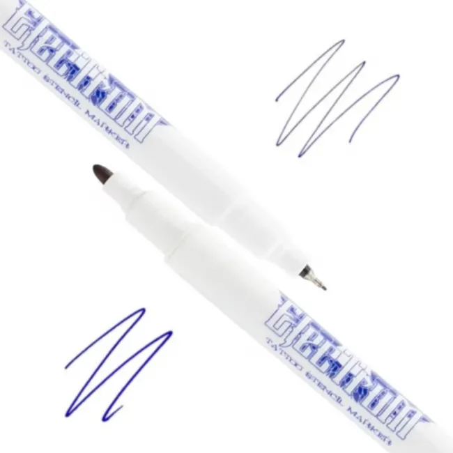 Electrum Dual Tipped Tattoo Stencil Marker - Varf Dublu
