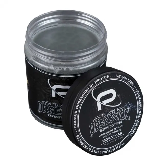 Proton Colour Obsession Black - Unt Profesional pentru Tatuat 250ml