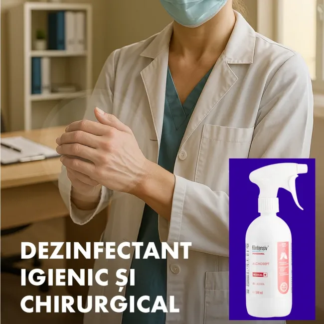 Alchosept Dezinfectant Maini si Tegumente - Dezinfectare Igienica si Chirurgicala