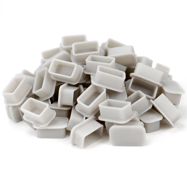 Capacele Silicon 20 x 30mm 80buc - Gri