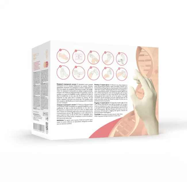 Manusi Chirurgicale Latex Soft Care Nepudrate 8