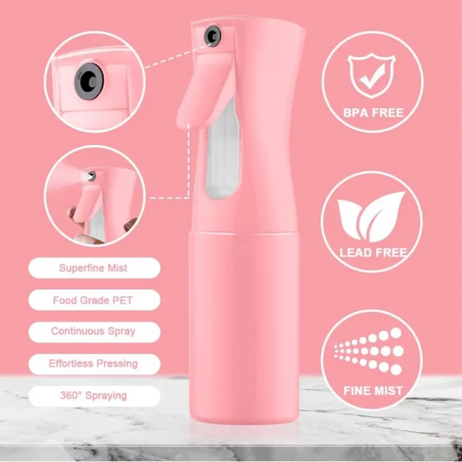 Pulverizator Automat Roz, 200ml