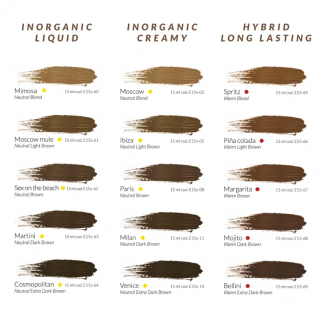 Biotek Ibiza 15ml - Pigment Sprancene PMU Inorganic Creamy