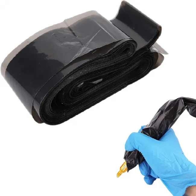 Folii Protectie Clip Cord Tattoo Negre, 800mm X 50mm