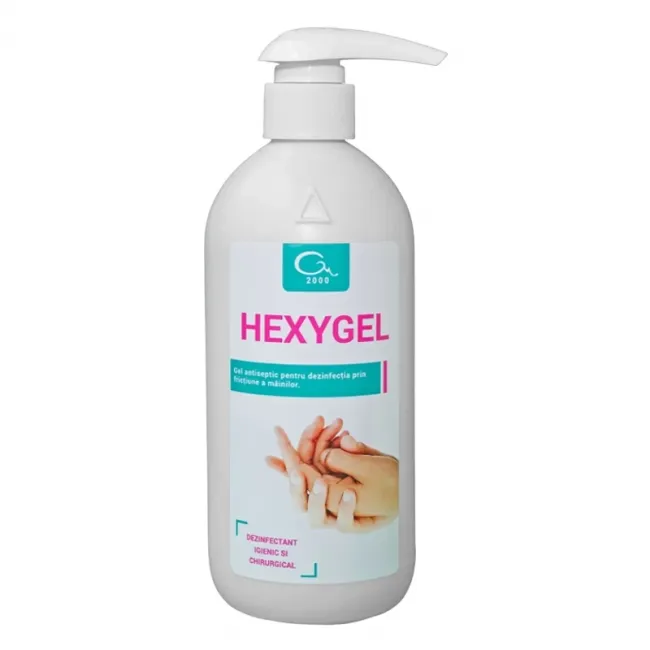 Gel Dezinfectant Maini si Tegumente Hexy Gel 500ml