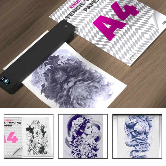Hartie Transfer Tattoo Ozer X A4 100 Coli