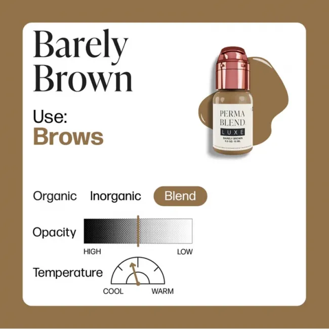 Perma Blend Luxe - Barely Brown 15ml