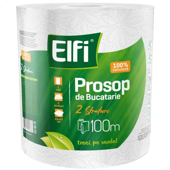 Prosop Hartie Elfi 100m 2 Straturi