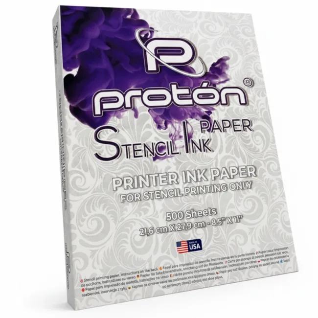 Proton Stencil Ink Paper- Hartie Imprimanta 500 Sheets