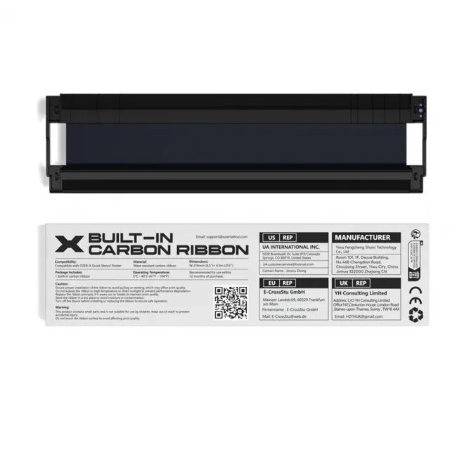 Ribbon Carbon Ozer X pentru Imprimanta Tattoo