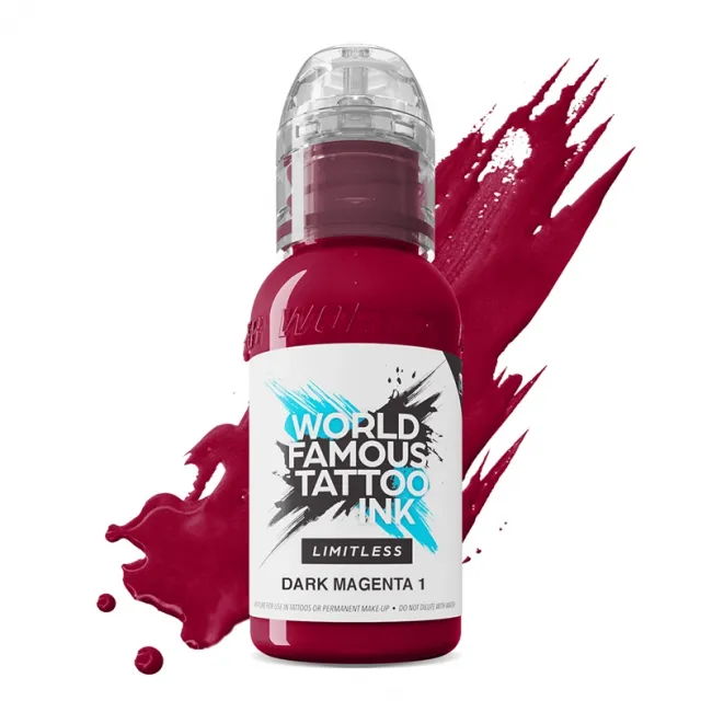 Tus Tatuaj World Famous Limitless Dark Magenta 1 30ml REACH