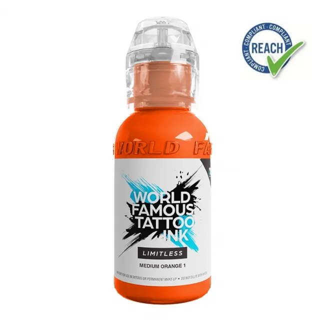 World Famous Limitless Medium Orange 1, 30ml