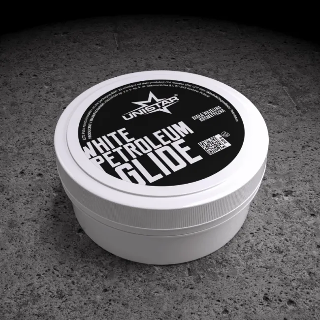 UNISTAR White Petroleum Glide - Vaselina Alba Profesionala pentru Tatuaje