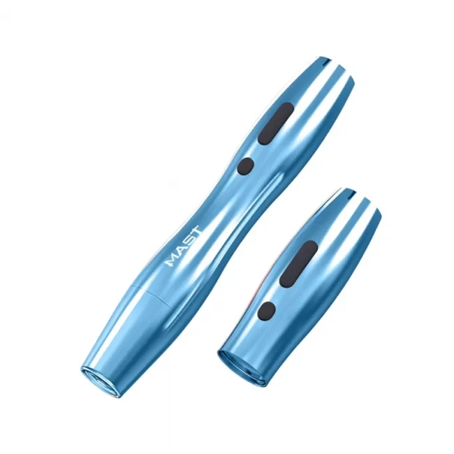 Mast P20 Blue Aparat de Micropigmentare Wireless cu Cursa 2.5 mm si 2 Baterii