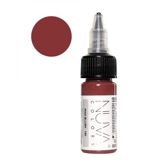 Nuva Colors 190 Pink Blush - Pigment Micropigmentare Buze 15ml