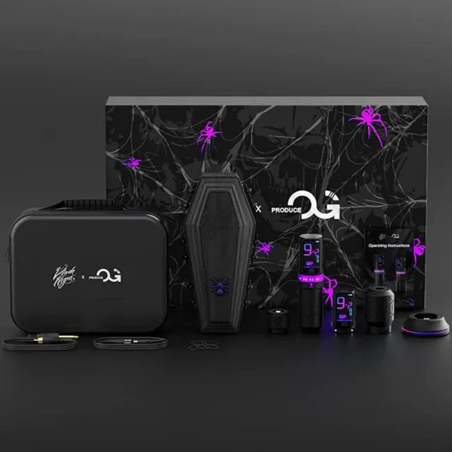 OG Black Widow Masina de Tatuaj Wireless cu Cursa Reglabila
