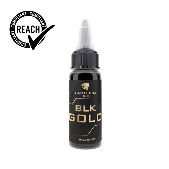 Panthera Black Gold, Tus Negru Profesional pentru Tatuaje REACH