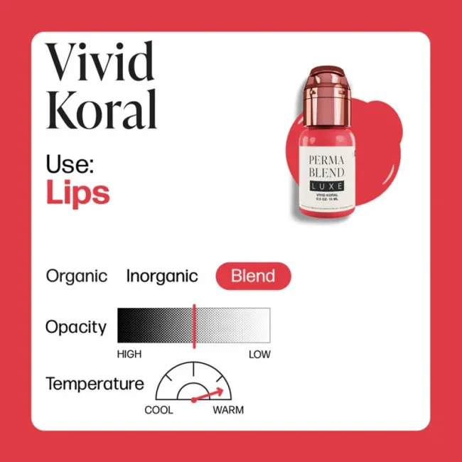 Perma Blend Luxe - Vivid Koral 15ml