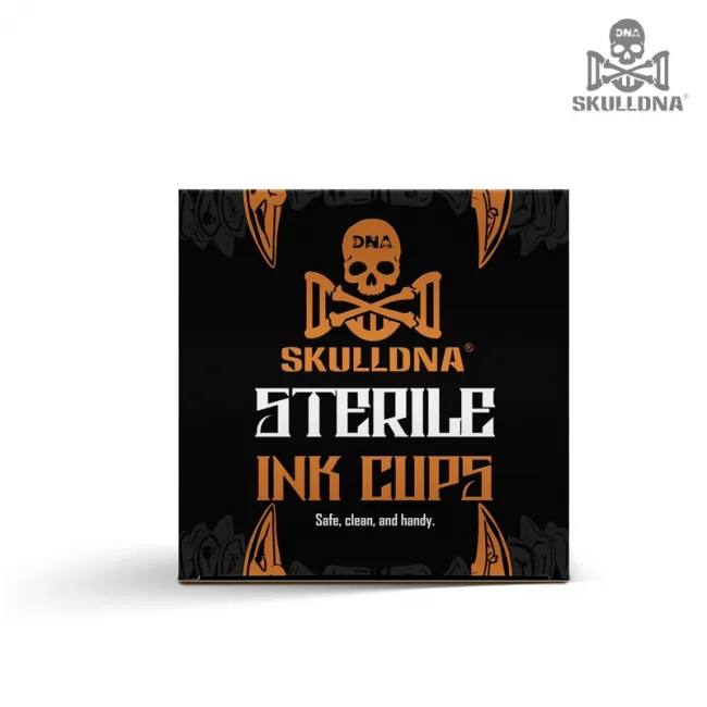 SKULLDNA Sterile Ink Cups Asortate 12mm, 22mm si 50mm - 48 buc