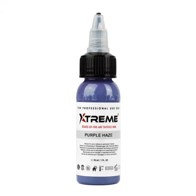 Xtreme Ink Purple Haze, 30 ml, Tus Profesional pentru Tatuaje REACH