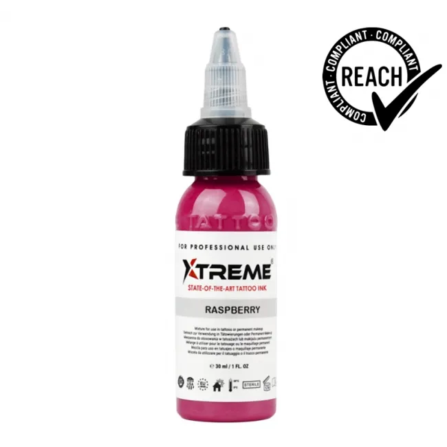 Xtreme Ink Raspberry, 30 ml, Tus Profesional pentru Tatuaje REACH