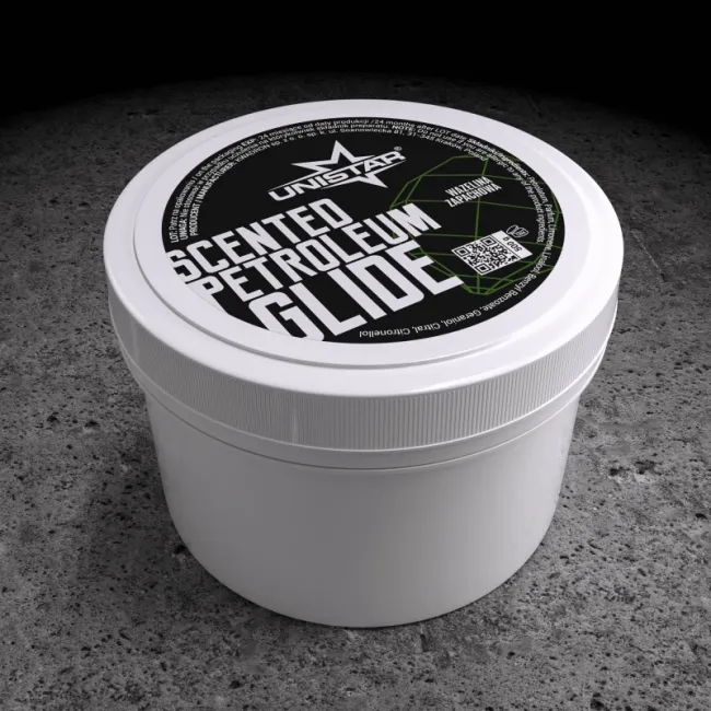 UNISTAR - Vaselina Alba Parfumata pentru Tatuaje Lime 500g