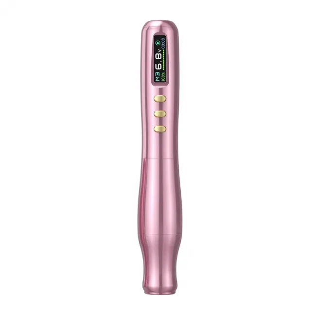 Biomaser Sparkle Pink - Aparat Wireless PMU pentru Buze si Sprancene cu Stroke 3 mm