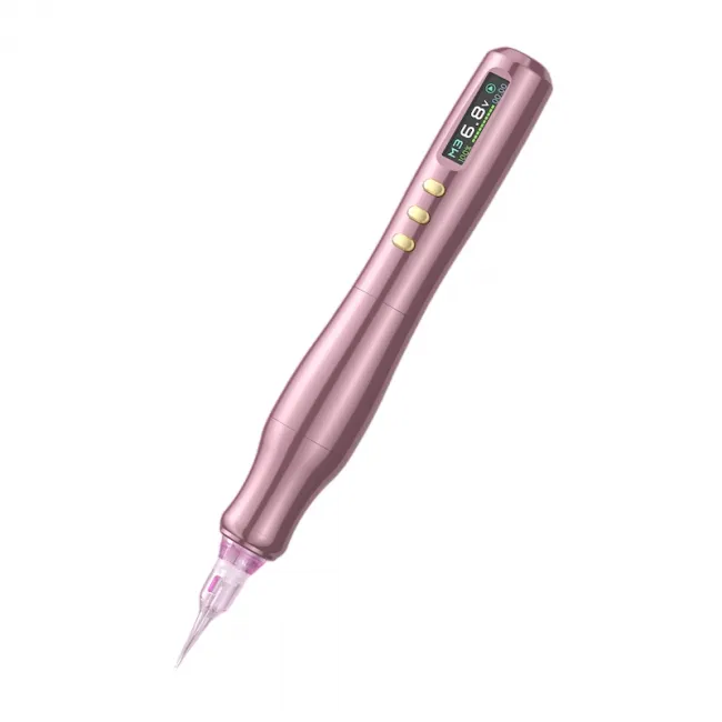 Biomaser Sparkle Pink - Aparat Wireless PMU pentru Buze si Sprancene cu Stroke 3 mm