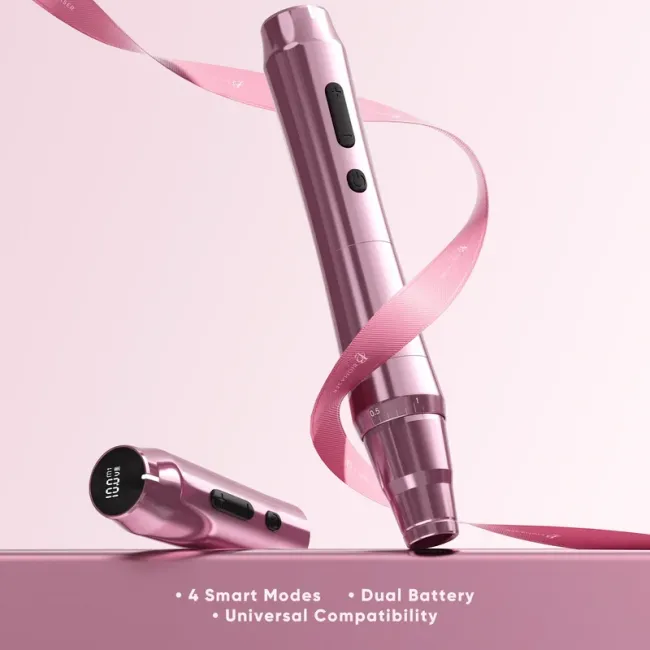 Biomaser TP010 - Aparat Micropigmentare Wireless cu Stroke 3.0 mm si Baterie 1000 mAh