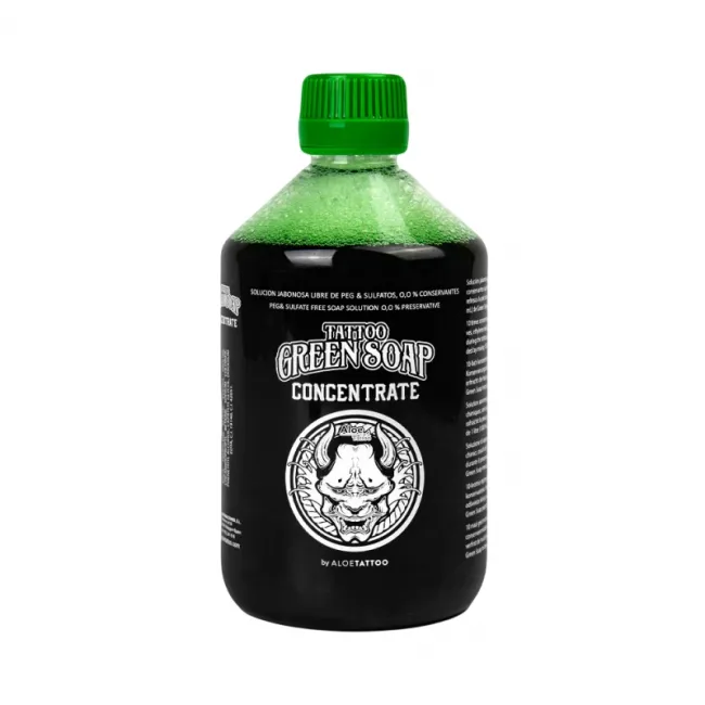Green Soap Concentrate, Aloe Tattoo, Sapun Tatuaje 500ml