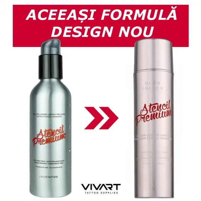 Stencil Premium Gel Aloe Tattoo - Gel Transfer Sablon Tatuaje