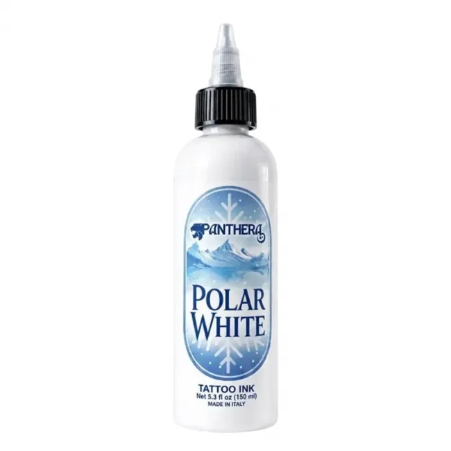 Panthera Polar White - Cerneala Alba Profesionala pentru Tatuaje