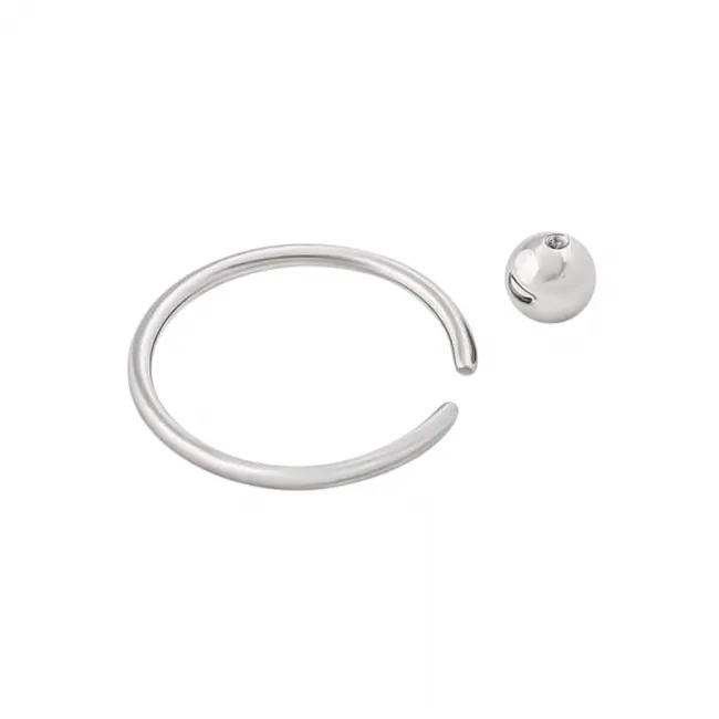 Cercel BCR, Tija 1.2 mm, Otel 316L