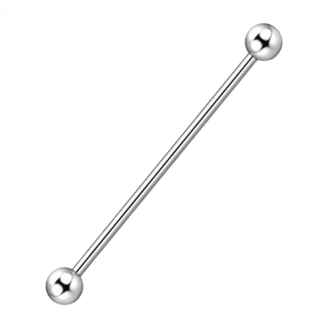 Cercel Piercing Industrial Barbell, Grosime Tija 1.6mm