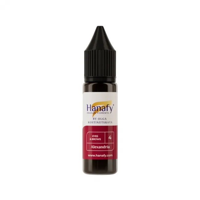 Hanafy Eyes & Brows No. 4 Alexandria 5ml - Pigment PMU Eyeliner si Sprancene Pentru Practica
