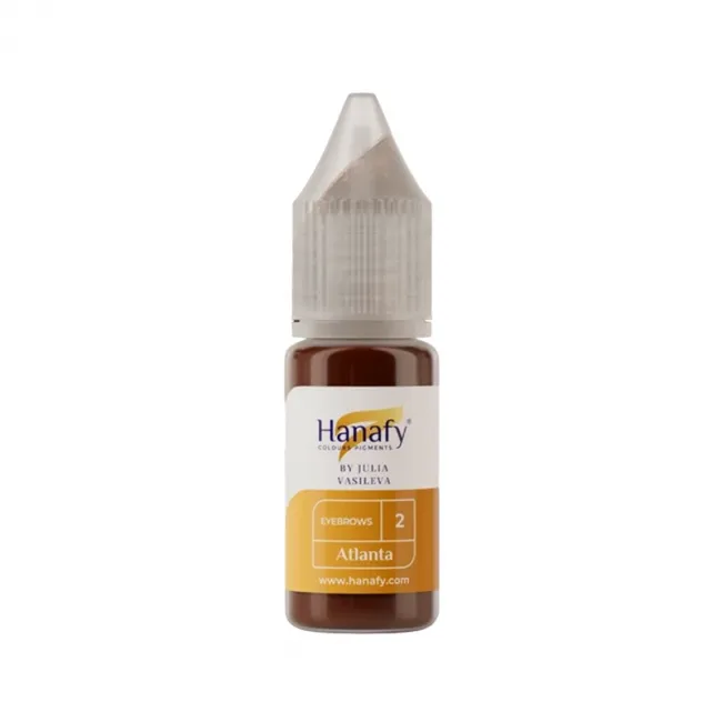 Hanafy No. 2 Atlanta - Pigment Hibrid PMU Sprancene si Eyeliner Pentru Practica