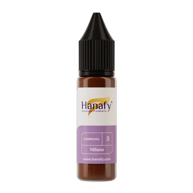 Hanafy No. 3 Milano - Pigment Mineral Sprancene PMU Pentru Practica