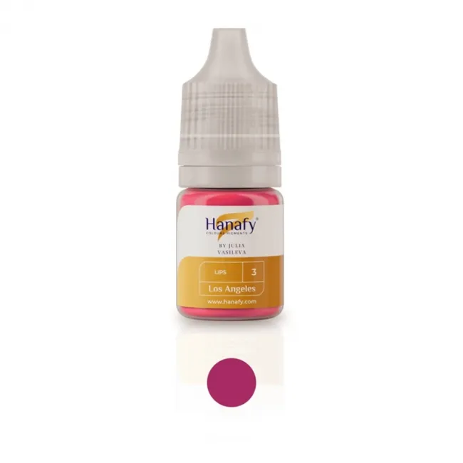 Hanafy Passion Palette No. 3 Los Angeles - Pigment Buze PMU Pentru Practica