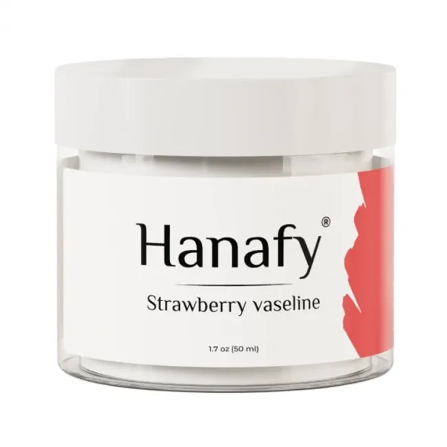 Hanafy Strawberry Vaseline 50ml - Vaselina cu Aroma de Capsuni pentru Tatuaje si Micropigmentare