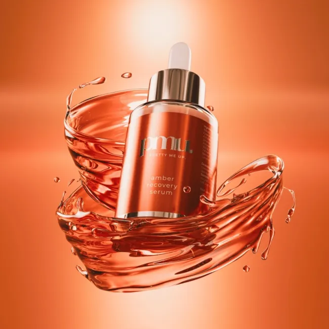 PMU Pretty Me Up Amber Recovery Serum 30ml - Ser Regenerant pentru Micropigmentare