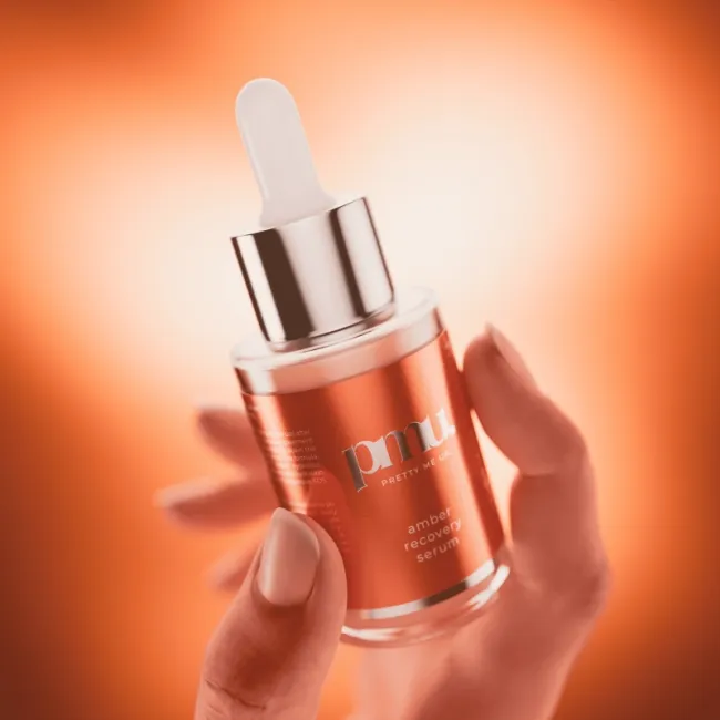 PMU Pretty Me Up Amber Recovery Serum 30ml - Ser Regenerant pentru Micropigmentare