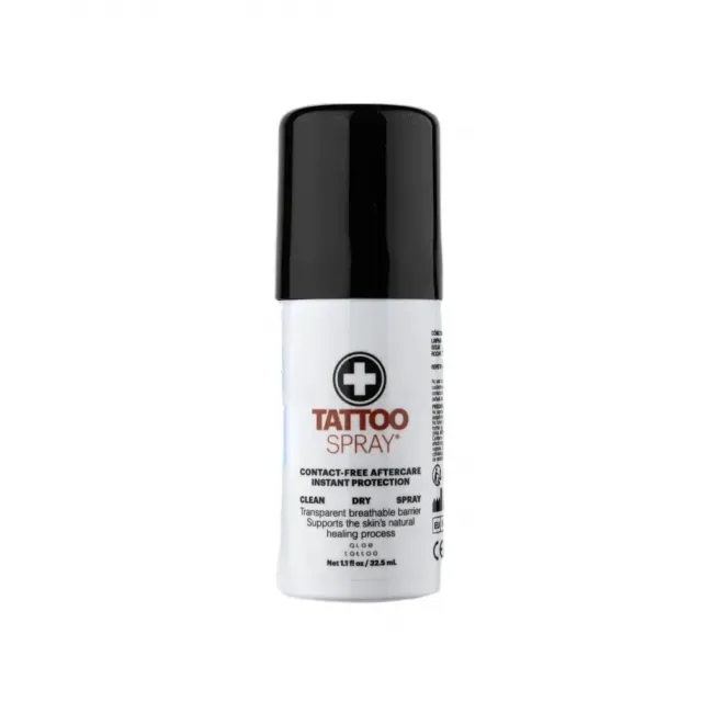 Tattoo Spray x Aloe Tattoo - Spray Protectie si Vindecare Tatuaj cu Pelicula Transpirabila