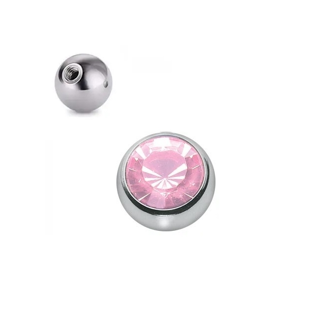 Bila Piercing Light Rose, Prindere cu Filet 1.6 mm
