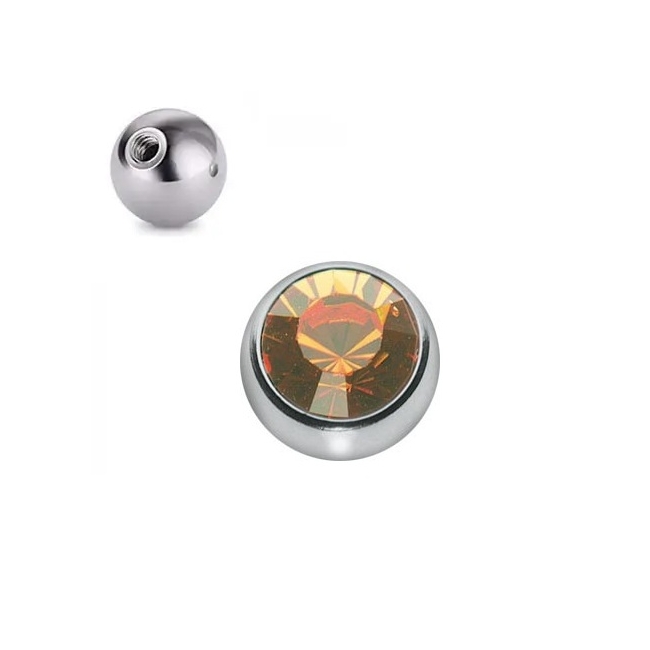Bila Piercing Topaz, Prindere cu Filet 1.6 mm