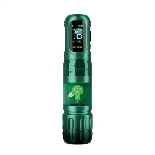 EZ P6 Turbo Wireless cu 1 Baterie - Aparat de Tatuat cu Stroke Reglabil 1.0-5.0 mm