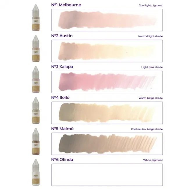 Hanafy Camouflage No. 5 Malmö 5ml - Pigment PMU Camuflaj Pentru Practica