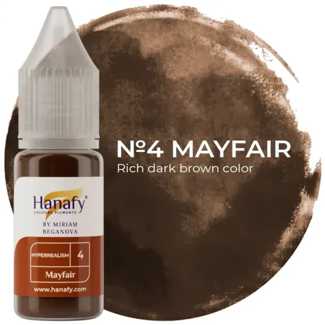 Hanafy HyperRealism by Miriam Beganova No. 4 Mayfair - Pigment Sprancene PMU Pentru Practica