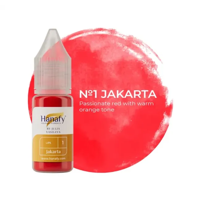Hanafy Passion Palette No. 1 Jakarta - Pigment Buze PMU Pentru Practica